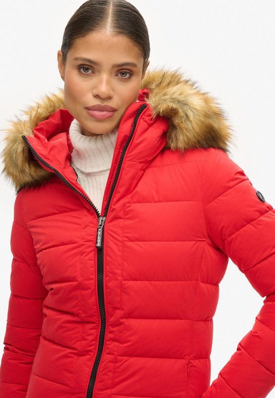 Superdry - New Arctic - Puffer Jas - Donkerblauw - Waterafstotend