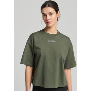 Superdry - Code Tech Oversized T-shirt - Dames - Wijdvallende Pasvorm
