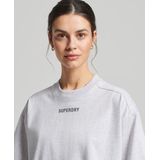 Superdry Dames tshirt Code Tech Oversized T-shirt met wijdvallende pasvorm