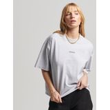 Superdry Dames tshirt Code Tech Oversized T-shirt met wijdvallende pasvorm