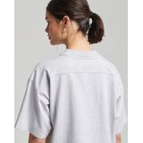 Superdry Dames tshirt Code Tech Oversized T-shirt met wijdvallende pasvorm