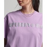 Superdry - Core Logo Linear Loose T-shirt - Katoen
