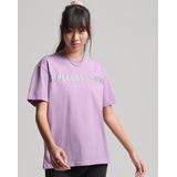 Superdry - Core Logo Linear Loose T-shirt - Katoen