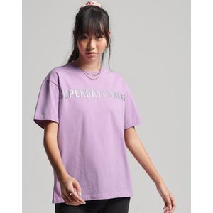 Superdry - Core Logo Linear Loose T-shirt - Katoen