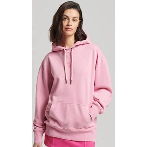 Superdry - Oversized Hoodie - Zwart - Katoen