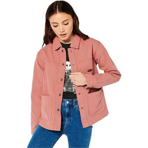 SUPERDRY Vintage Chore Jas Vrouwen Desert Sand - Maat S