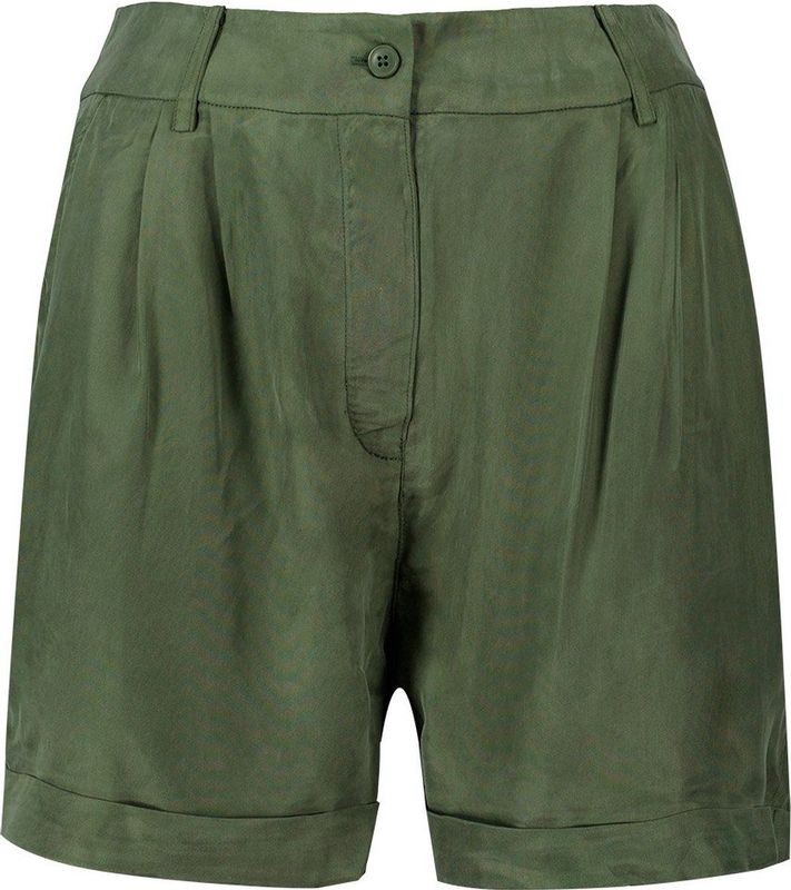 Superdry Studios Cupro Korte Broek Bruin Vrouw