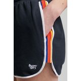 Superdry Vintage Stripe Racer Korte Broek Blauw Vrouw