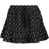 Superdry - Vintage - Mini Rok - Zwart - Gedeeltelijk Elastische Tailleband