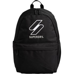 Superdry Code Essential Montana Rugzak Zwart