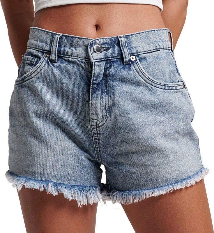 Superdry - Studios High Rise - Korte Jeans