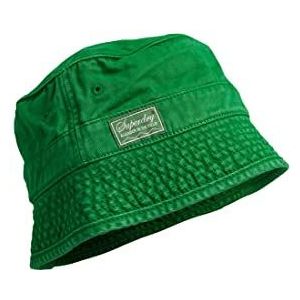 Superdry Hoed Vintage Bucket Hat Podium Green S Dames, Podium Groen, S/M