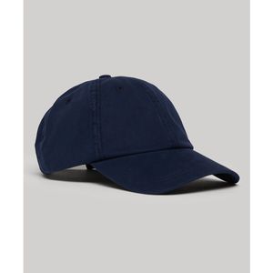 Katoenen donkerblauw Superdry cap