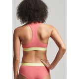 Superdry - Large Logo Crop - Sportbeha - Biologisch Katoen