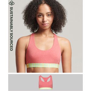 Superdry - Large Logo Crop - Sportbeha - Biologisch Katoen