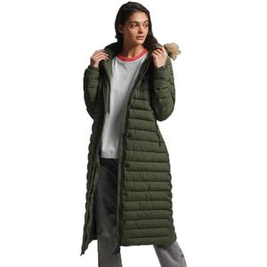 Winterjas dames bont, elegante winterjas dames mantel lange