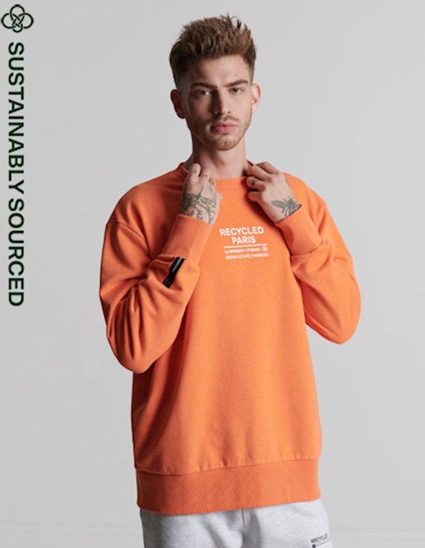 Superdry - Recycled City - Sweatshirt - Oversized - Ronde Hals