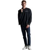 Superdry Heren Trui Recycled Micro Top-sweatshirt met ronde hals