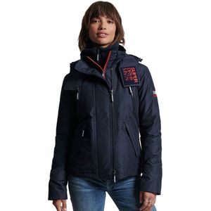 Superdry - Mountain Windcheater Jas - Zwart - Winddicht - Verstelbare Capuchon