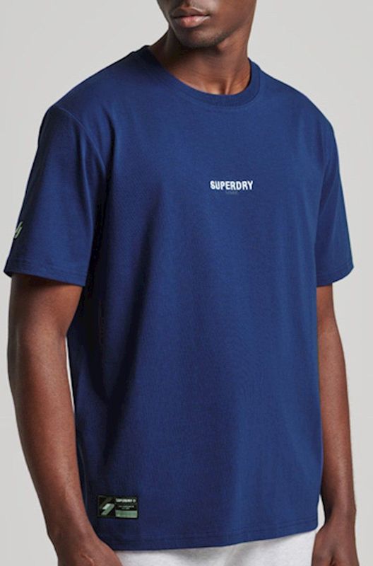Superdry - Code Micro Logo - T-shirt - Katoen
