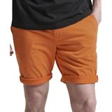 Superdry Studios Core Chino Korte Broek Oranje 30 Man