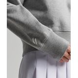 Superdry - Code Core - Sport Sweatshirt - Zwart - Halve Rits, Losse Pasvorm, Lange Mouwen