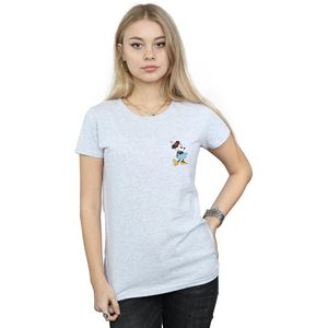 Li-cense Disney dames minnie mouse kick chest t-shirt van katoen