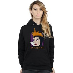 Disney Dames/Dames Evil Queen Cropped Head Hoodie