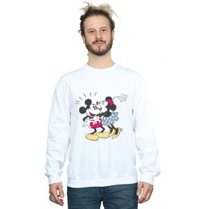 Li-cense Disney heren mickey en minnie mouse kus sweatshirt