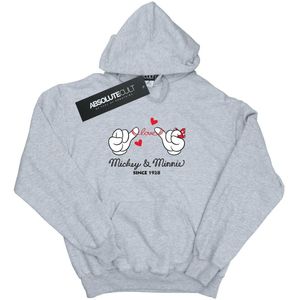 Li-cense Disney heren mickey mouse love hands hoodie