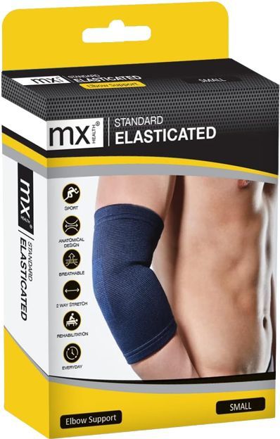 Mx Health - Standard Elbow Support - Elleboogbrace - Elastisch - Zwart