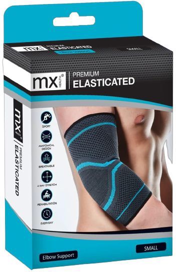 Mx premium elasticated elbow support l  1ST |