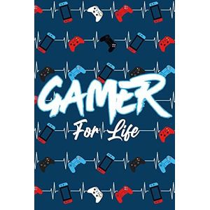 Gamer For Life Fleece deken - Gaming Controller Beats Design - Bedsprei, superzachte deken - 100% polyester - 100 x 150 cm