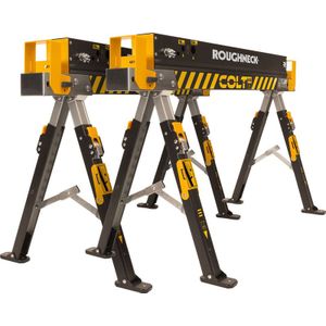 Roughneck COLT 600E Opvouwbare Schraag 1178kg - 2 Stuks
