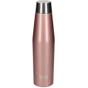 Dubbelwandige Thermosfles, 0.54 Liter, Rose/Gold - BUILT New York | Perfect Seal