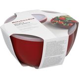 KitchenAid Beslagkom / Mengkom Core Keizerrood - met deksels - 4 Stuks