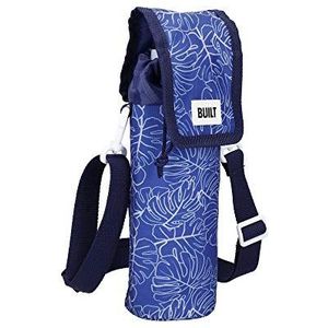 Built Isolerende Flessentas met Schouderband - 100% Polyester met Voedselveilige PEVA-Voering Marineblauw
