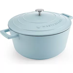 Pentole Agnelli Lijn aluminium inductie braadpan hoog, inductiebodem met 2 handgrepen 28 cm zilver/zwart