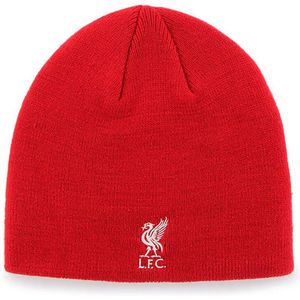 Spot On Gifts - Liverpool FC Officiële Gebreide Muts  (Rood)