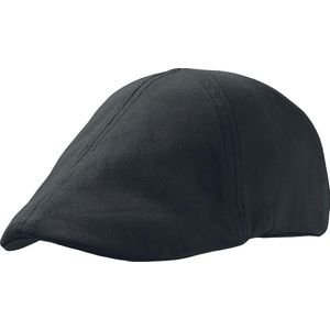 Atlantis Gatsby Street Flat Cap (Zwart)