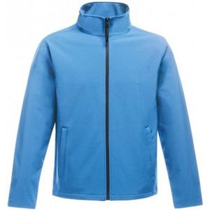 Regatta Standout Herren Softshelljacke Ablaze bedruckbar (S) (Französisches Blau/Marineblau)