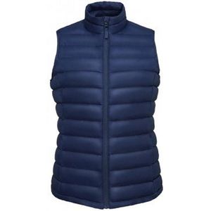 SOLS Vrouwen/dames Wilson Lichtgewicht Gewatteerde Bodywarmer (Franse marine)