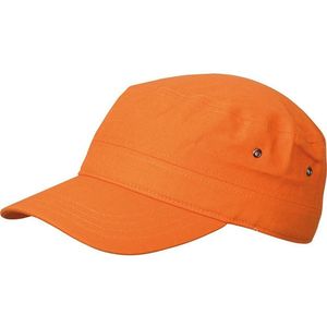 Myrtle Beach Volwassenen Unisex Militaire Kap (Oranje)