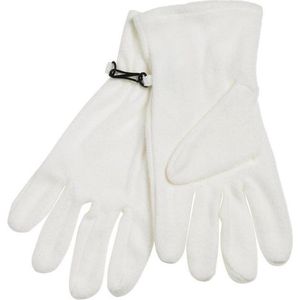 Myrtle Beach Volwassenen Unisex Microfleece Handschoenen (Gebroken wit)