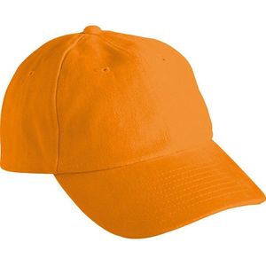 Myrtle Beach Volwassenen Unisex 6 Panel Raver Cap (Oranje)