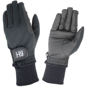 Hy5 Volwassenen Ultra Warme Softshell-handschoenen (M) (Zwart)