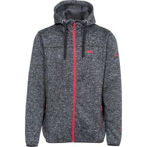 Trespass - Odeno - Fleece Jas - Gebreid Marl - Met Capuchon
