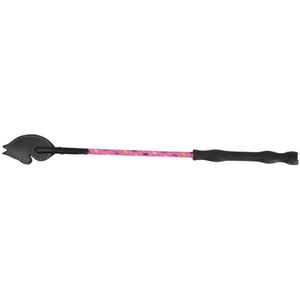 HySCHOOL Kleine ruiters zweep (45cm) (Roze/Zilver/Geel/Wit/Zwart)