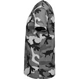SOLS - Camo T-Shirt - Grijze Camo - Heren - Korte Mouwen
