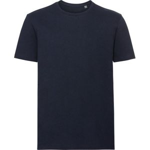 Russell Heren Authentiek Puur Organisch T-Shirt (Franse marine)